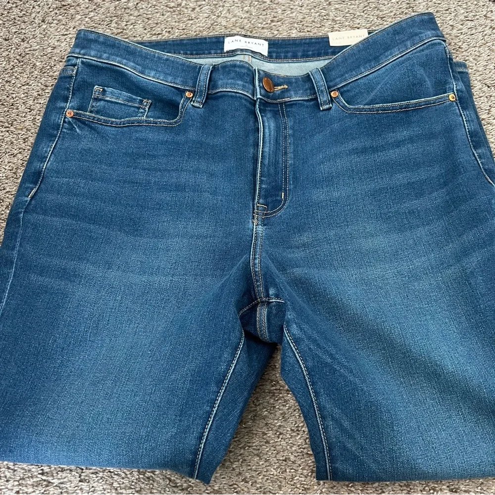 Lane Bryant Dark Blue Classic Denim Jeans NWT Size 18 - Picture 12 of 14